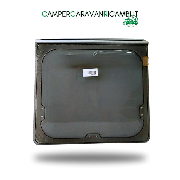 FINESTRA BAGNO OPALINA COLORE GRIGIO CARAVAN ADRIA ANNI '90 (1050653) - campercaravanricambi.it